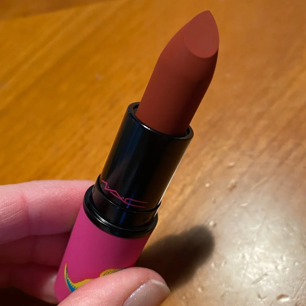 MAC Powder Kiss Lipstick Luck Be A Lady